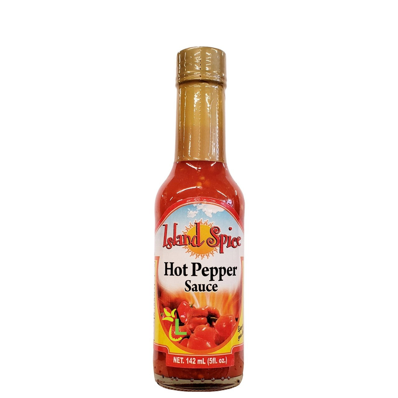 Island Spice Hot Pepper Sauce (5oz)