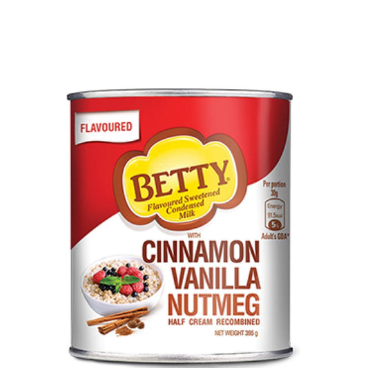 Betty Flavored Sweetened Condensed Milk w/ Cinnamon Vanilla Nutmeg