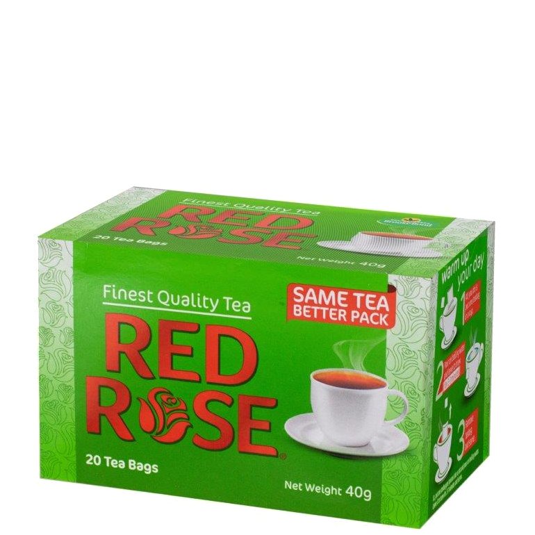 Red Rose Tea (20 Tea Bags)